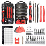 122 in 1 Precision Magnetic Screwdriver Kit (Red)