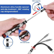 122 in 1 Precision Magnetic Screwdriver Kit (Red)