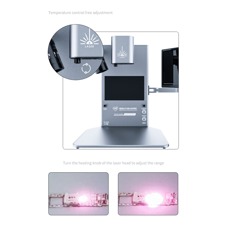 TBK R2201 Intelligent Thermal Infrared Imager Analyzer with Microscope, AU Plug