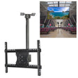 32-65 inch Universal Height & Angle Adjustable LCD TV Wall-mounted Ceiling Dual-use Bracket, Retractable Length: 2m - TV Brackets & Mounts by PMC TechLife | Online Shopping South Africa | PMC TechLife | Buy Now Pay Later Mobicred
