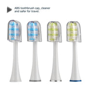 4 PCS D903/D904 Replacement Brush Heads for Mornwel D01(White)