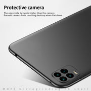 For Xiaomi Mi 10 Lite MOFI Frosted PC Ultra-thin Hard Case(Gold)