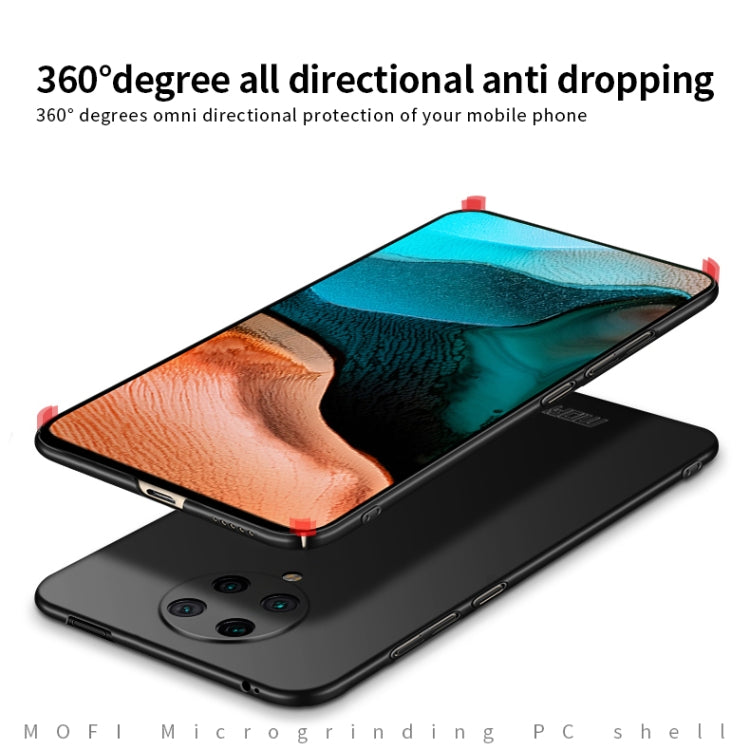 For Xiaomi Redmi K30 Pro MOFI Frosted PC Ultra-thin Hard Case(Red)