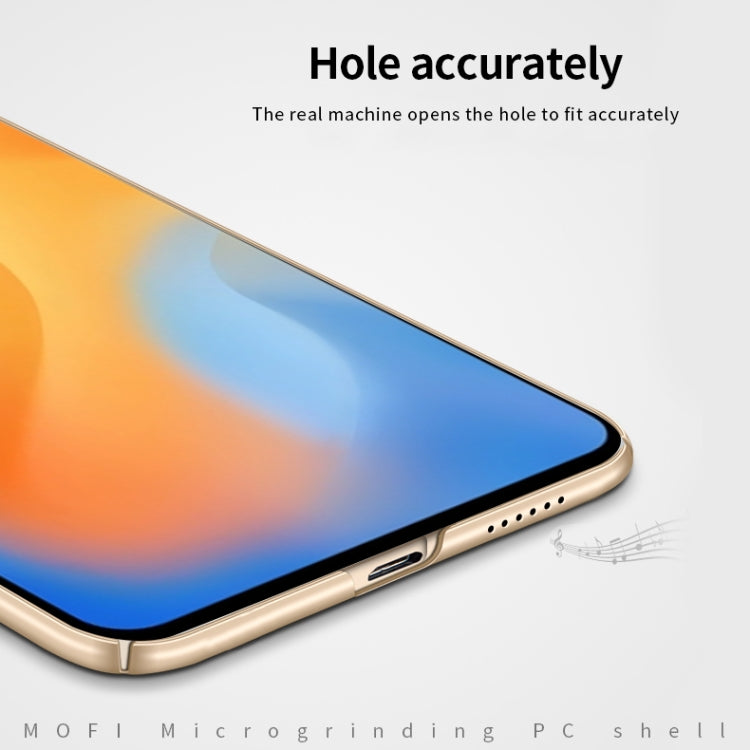 For Vivo X50 MOFI Frosted PC Ultra-thin Hard Case(Red)