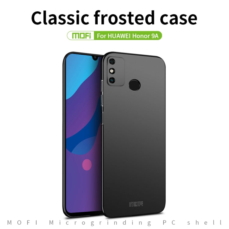 For Huawei Honor 9A MOFI Frosted PC Ultra-thin Hard Case(Gold)