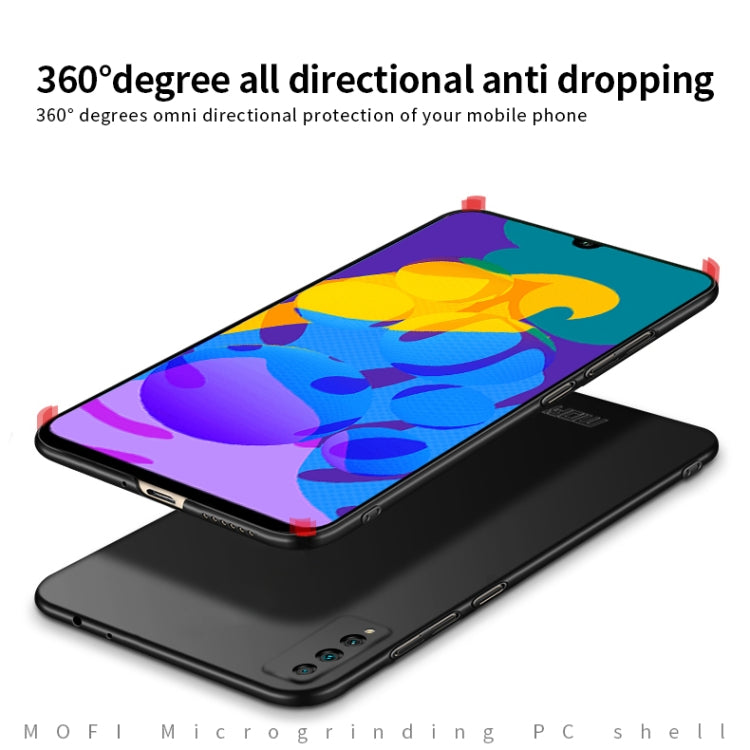 For Huawei Honor Play 4T Pro MOFI Frosted PC Ultra-thin Hard Case(Black)