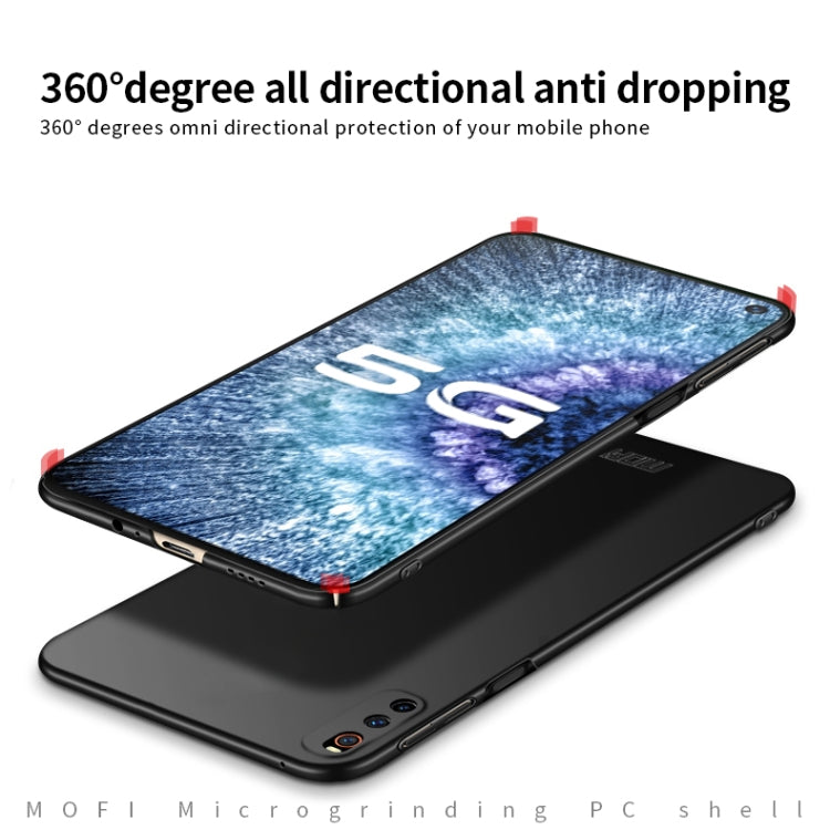 For Vivo iQOO Neo 3 MOFI Frosted PC Ultra-thin Hard Case(Rose gold)
