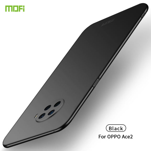 For OPPO Ace2 MOFI Frosted PC Ultra-thin Hard Case(Black)