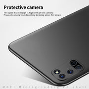 For OPPO A52 MOFI Frosted PC Ultra-thin Hard Case(Blue)