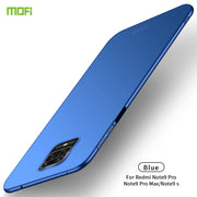 For Xiaomi RedMi Note9S/Note9Pro  MOFI Frosted PC Ultra-thin Hard C(Blue)