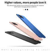 For Samsung Galaxy A91/S10Lite MOFI Frosted PC Ultra-thin Hard C(Blue)