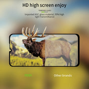 For Xiaomi RedMi 9 MOFI 9H 2.5D Full Screen Tempered Glass Film(Black)