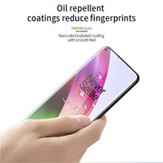 For OnePlus 8 MOFI 9H 3D Explosion Proof Thermal Bending Full Screen Covered Tempered Glass Film(Black)