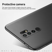 For Xiaomi Redmi 9 MOFI Frosted PC Ultra-thin Hard Case(Red)