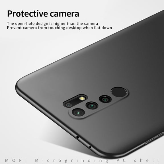 For Xiaomi Redmi 9 MOFI Frosted PC Ultra-thin Hard Case(Red)