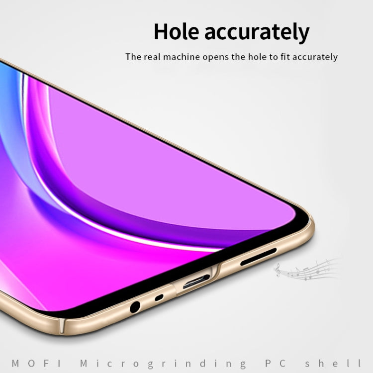 For Xiaomi Redmi 9 MOFI Frosted PC Ultra-thin Hard Case(Red)