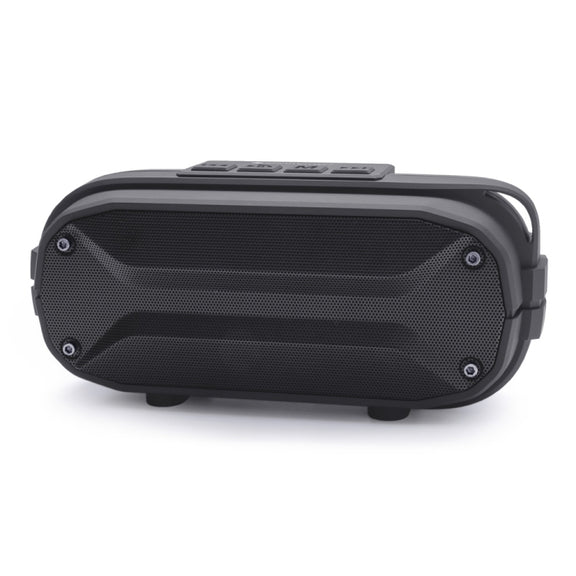 NewRixing NR-3023 Portable Stereo Wireless Bluetooth Speaker, Built-in Microphone, Support TF Card / FM(Black)