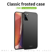 For Samsung Galaxy Note20 MOFI Frosted PC Ultra-thin Hard Case(Blue)