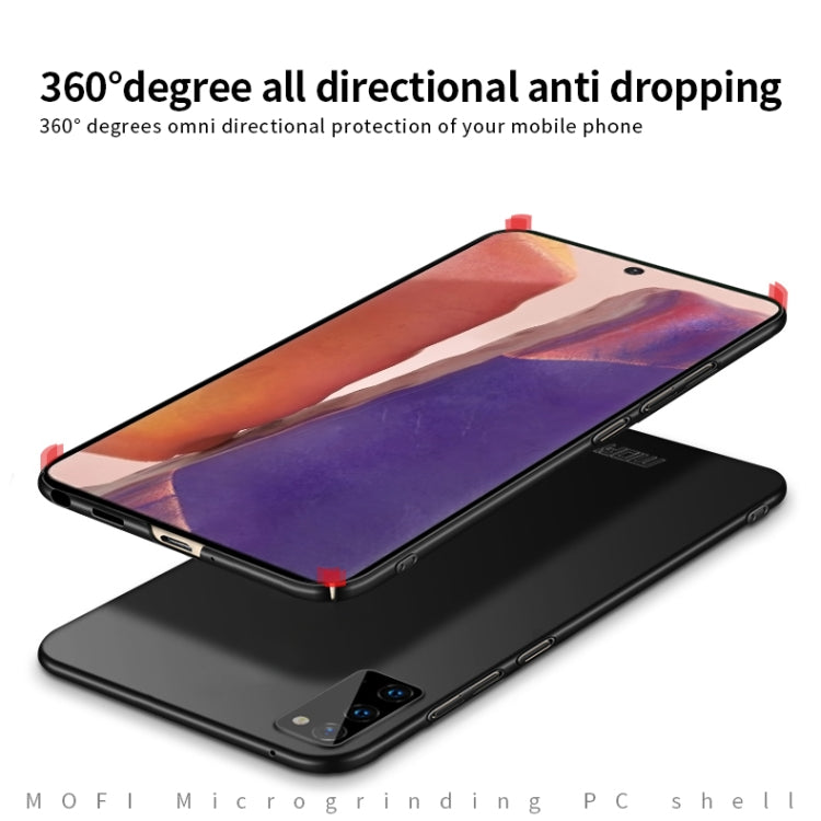 For Samsung Galaxy Note20 MOFI Frosted PC Ultra-thin Hard Case(Red)