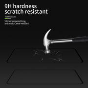 For OnePlus Nord MOFI 9H 3D Explosion-proof Curved Screen Tempered Glass Film(Black)