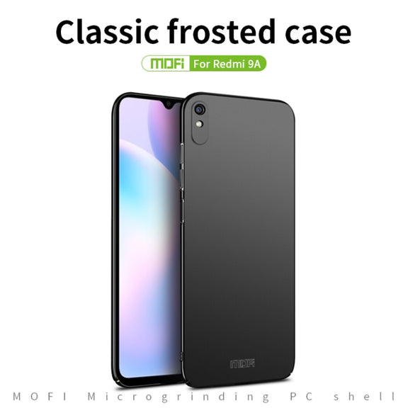 For Xiaomi Redmi 9A MOFI Frosted PC Ultra-thin Hard Case(Blue)