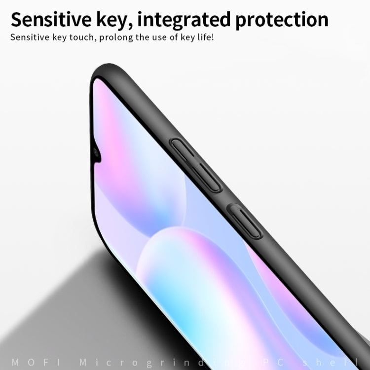 For Xiaomi Redmi 9C MOFI Frosted PC Ultra-thin Hard Case(Blue)