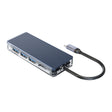 ORICO WB-8P 8-in-1 Type-C Transparent HUB - free shipping - PMC TechLife - Order now!