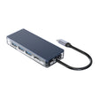 ORICO WB-6RJ 6 in 1 Type-C Transparent HUB - USB HUB by ORICO | Online Shopping South Africa | PMC TechLife | Buy Now Pay Later Mobicred