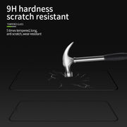 For iPhone 12 / 12 Pro MOFI 9H 3D Explosion-proof Curved Screen Tempered Glass Film(Black)