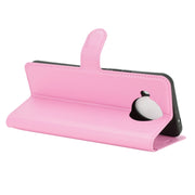 For Nokia 8.3 5G Litchi Texture Horizontal Flip Protective Case with Holder & Card Slots & Wallet(Pink)