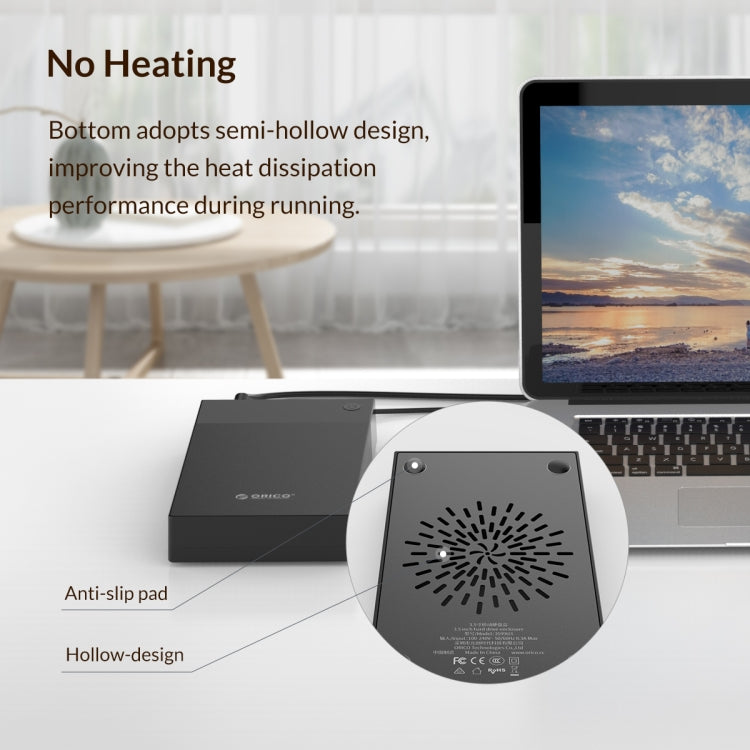 ORICO 3599U3 3.5-Inch Portable Hard-Drive Enclosure