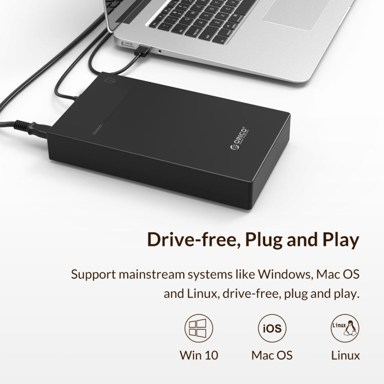 ORICO 3599U3 3.5-Inch Portable Hard-Drive Enclosure
