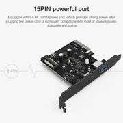 ORICO PA31-AC 2 Port USB3.1 PCI-E Adapter