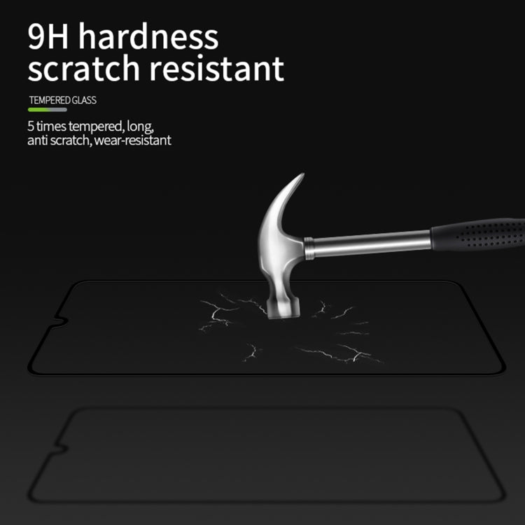 For Huawei Nova 8 SE MOFI 9H 2.5D Full Screen Tempered Glass Film(Black)