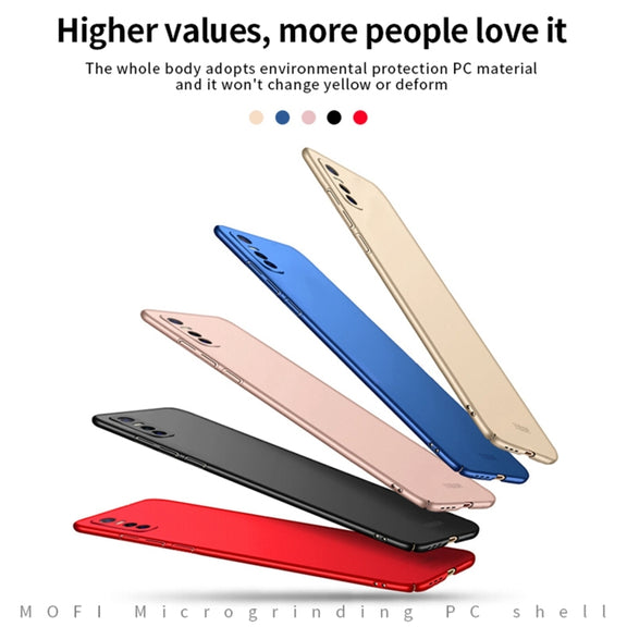 For vivo Y73s MOFI Frosted PC Ultra-thin Hard Case (Blue)