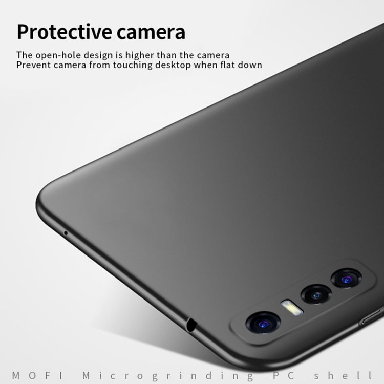 For vivo Y73s MOFI Frosted PC Ultra-thin Hard Case (Blue)