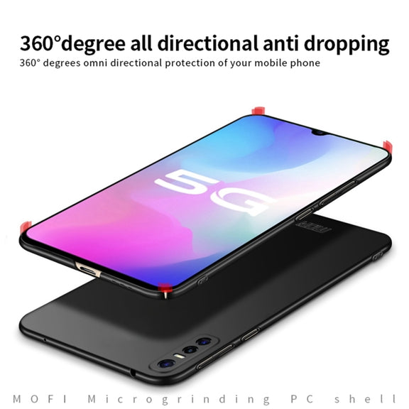 For vivo Y73s MOFI Frosted PC Ultra-thin Hard Case (Red)