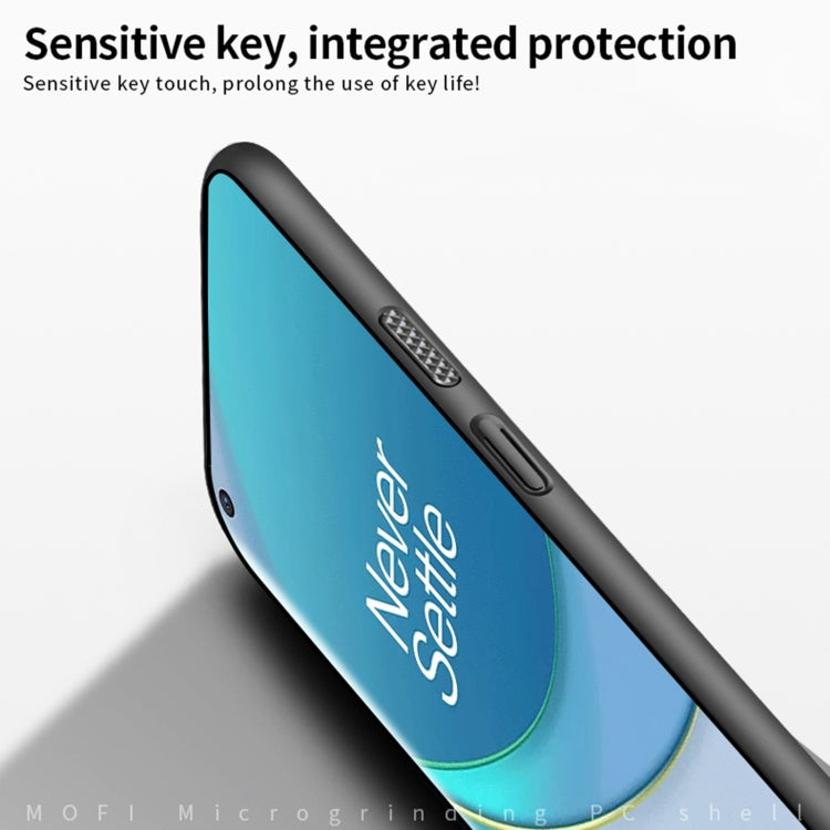 For OnePlus 8T MOFI Frosted PC Ultra-thin Hard Case (Blue)