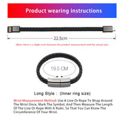 XJ-27 3A USB to USB-C / Type-C Creative Bracelet Data Cable, Cable Length: 22.5cm(Black)