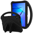 For Huawei MediaPad T3 10 EVA Flat Anti Falling Protective Case Shell with Holder(Black) - Huawei by PMC TechLife | Online Shopping South Africa | PMC TechLife