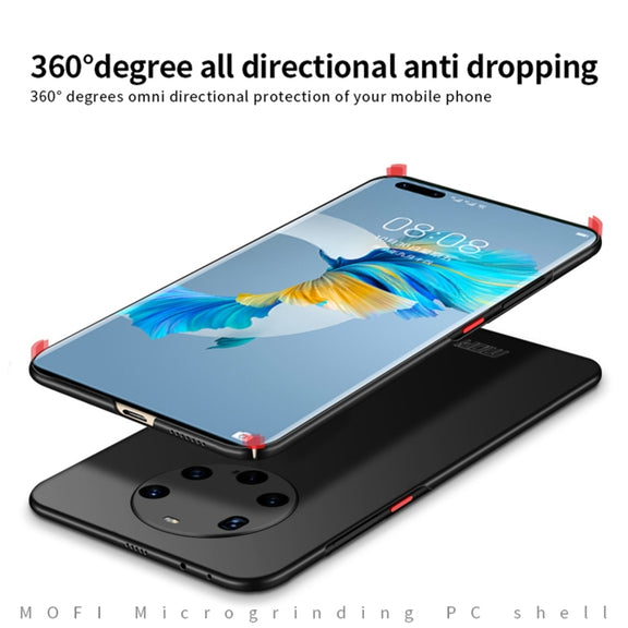 For Huawei Mate 40 Pro+ MOFI Frosted PC Ultra-thin Hard Case(Black)