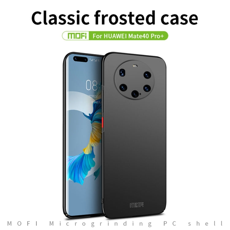 For Huawei Mate 40 Pro+ MOFI Frosted PC Ultra-thin Hard Case(Red)