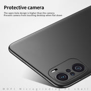 For Xiaomi Redmi K40 / K40 Pro MOFI Frosted PC Ultra-thin Hard Case(Blue)