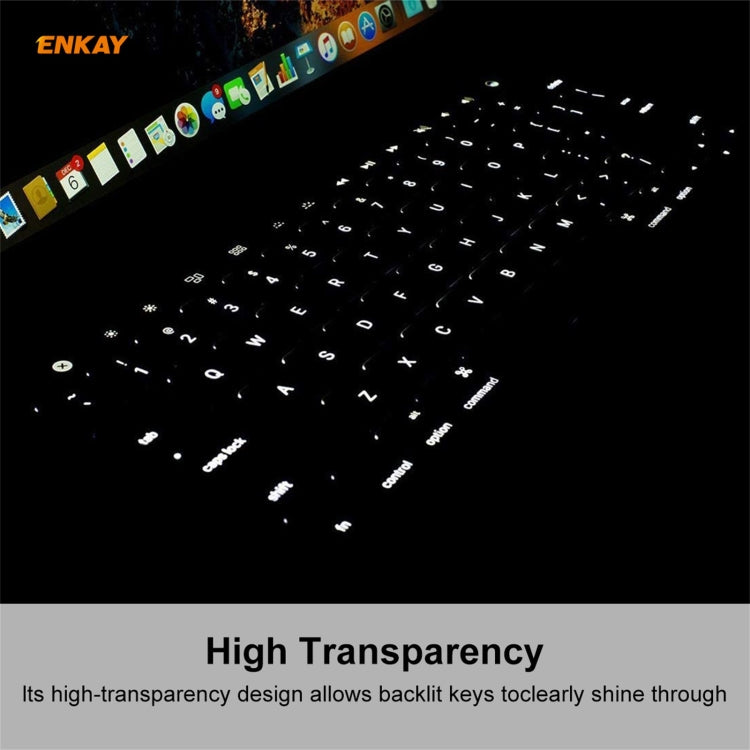 ENKAY Soft TPU Keyboard Protector Film for MacBook Air 13.3 inch A2179 (2020) / A2337 (2020), Version:US Version