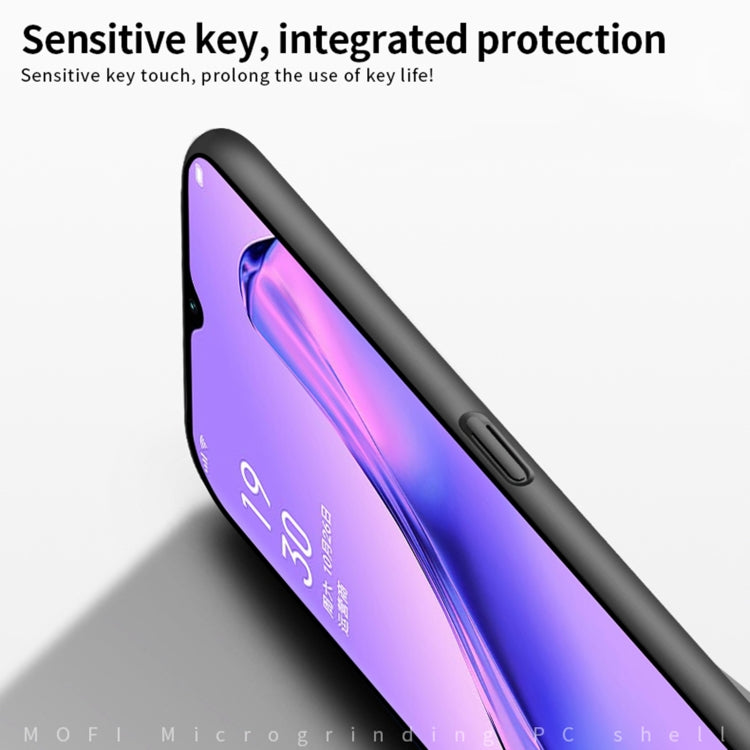 For OPPO A8 MOFI Frosted PC Ultra-thin Hard Case(Blue)