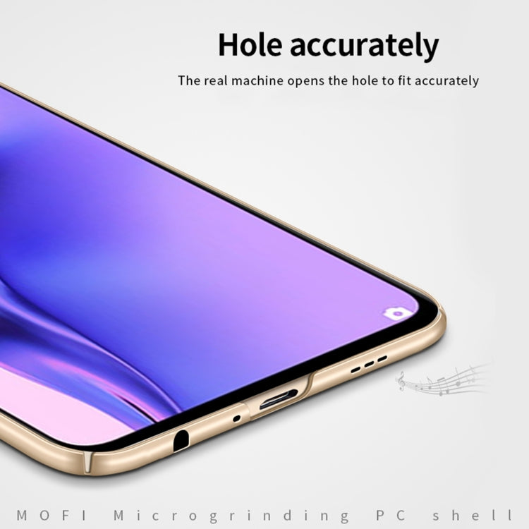For OPPO A8 MOFI Frosted PC Ultra-thin Hard Case(Red)
