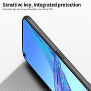 For OPPO A32 / A52 MOFI Frosted PC Ultra-thin Hard Case(Black)