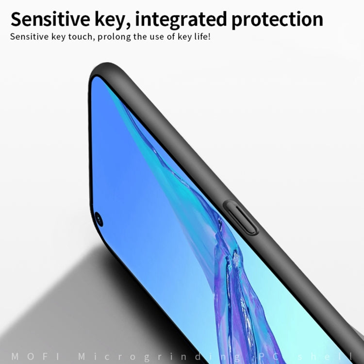 For OPPO A32 / A52 MOFI Frosted PC Ultra-thin Hard Case(Blue)