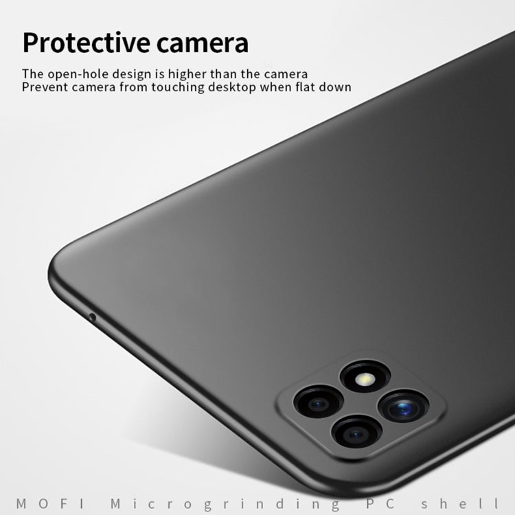 For OPPO A72 MOFI Frosted PC Ultra-thin Hard Case(Blue)