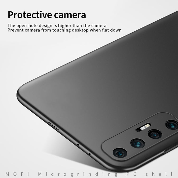 For Xiaomi Mi 10S MOFI Frosted PC Ultra-thin Hard Case(Gold)